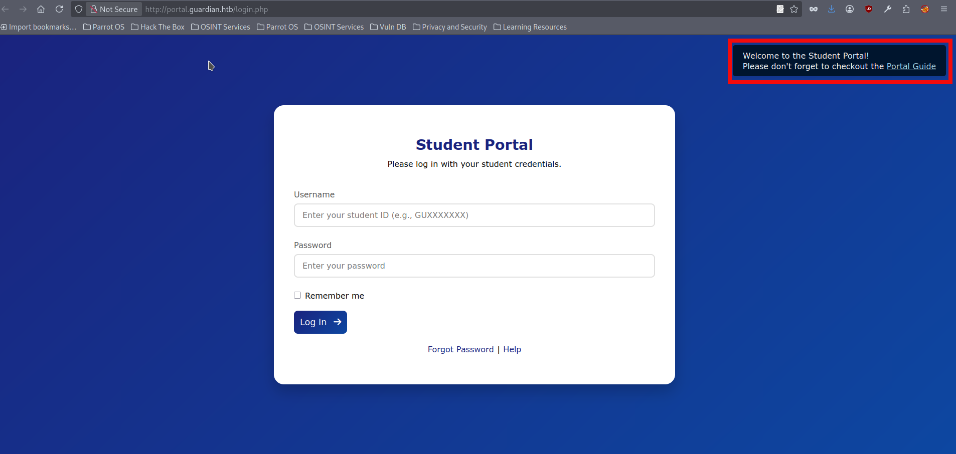 htb guardian portal guide